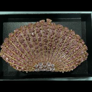 Rhinestone Gem Clutch